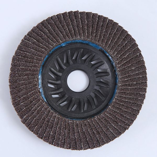 Blue Zirconia Aluminium Abrasive Flap Disc 36 Grit For Angle Ginder Wood Polishing