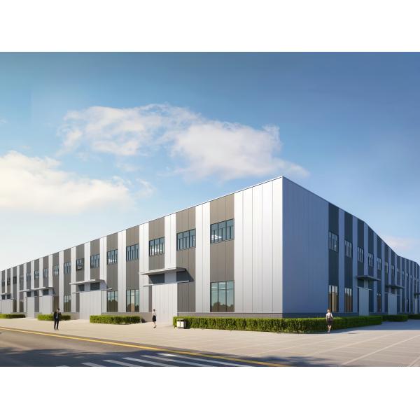 Fast Assembly Bolt Up Prefab Steel Workshop Custom Size Industrial Factory Building