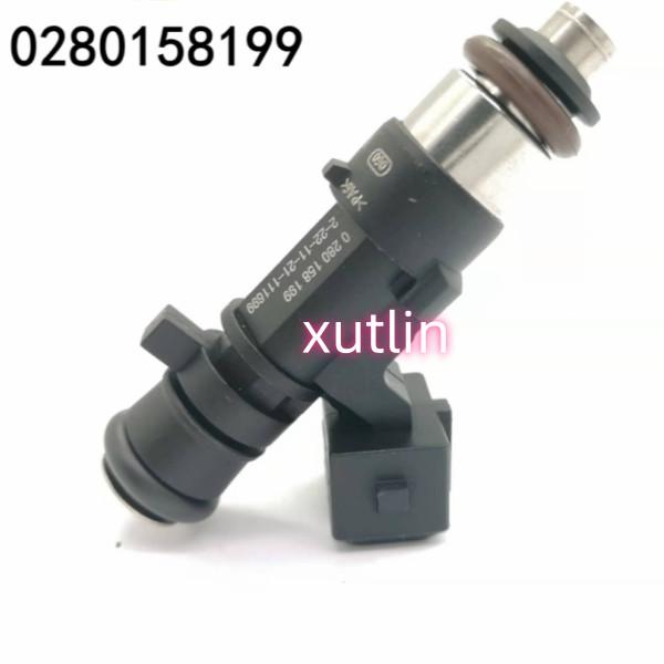 Auto Parts Fuel Injector Nozzle 0280158199 For Alfa Romeo Mito Fiat Bravo Doblo Idea Punto Lancia Musa Opel Combo 1.4L