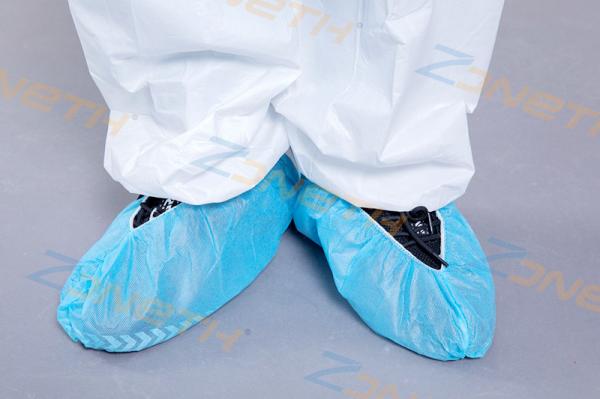 PP Non Woven Blue 38g Disposable Shoe Protectors