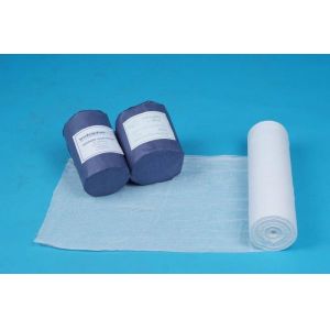 Rollo de gasa médica desechable blanqueado 36