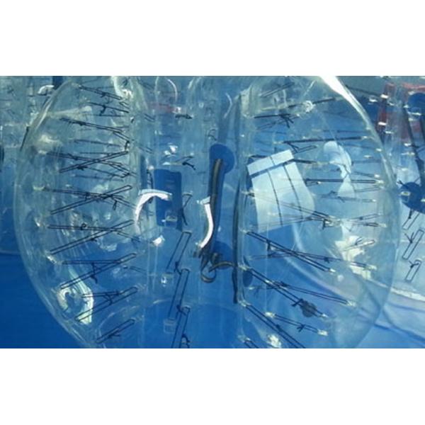 Inflatable Outdoor Games Hot Selling Bubble 0.6mm PVC/TPU 2.3x1.6m Inflatable Body Bumper Ball For Game