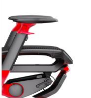 Silla de escritorio rodante negra ergonómica de descanso ergo ejecutiva de la silla de la oficina