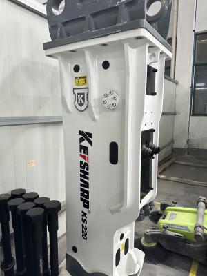 KS220 Box Type Hydraulic Breaker For 16-22 Ton Excavator 140mm Chisel Diameter