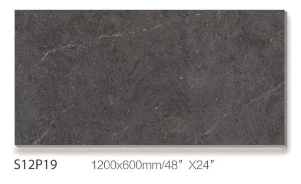 Antibactérien gris 120x60cm à l'intérieur du mur visage de bébé carreaux de porcelaine vitrée pour le restaurant et la salle de bain
