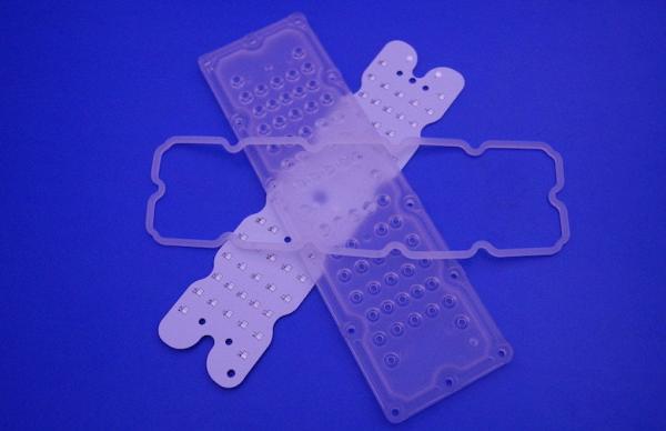 30 degrés 64 dans une lentille optique de rangée de LED avec la carte PCB embarquent l'Assemblée horizontale