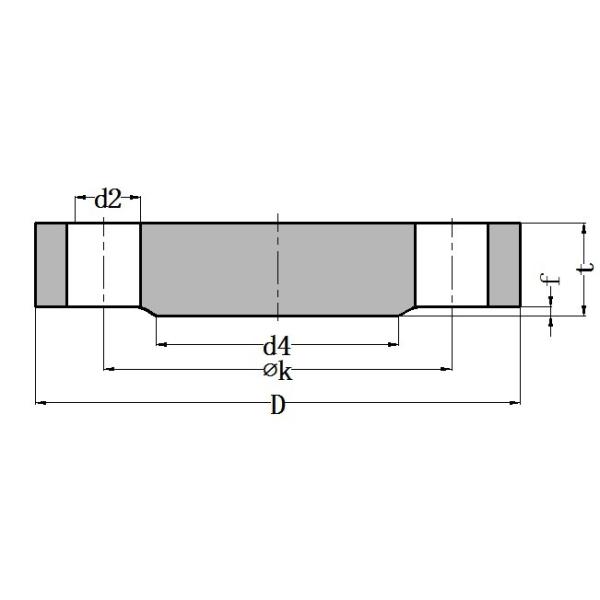 Carbon Steel Blind Flanges 4 Inch BS4504 BLRF Flanges Blind Plate Flanges PN 25 ASTM A105 for Chemical Industries