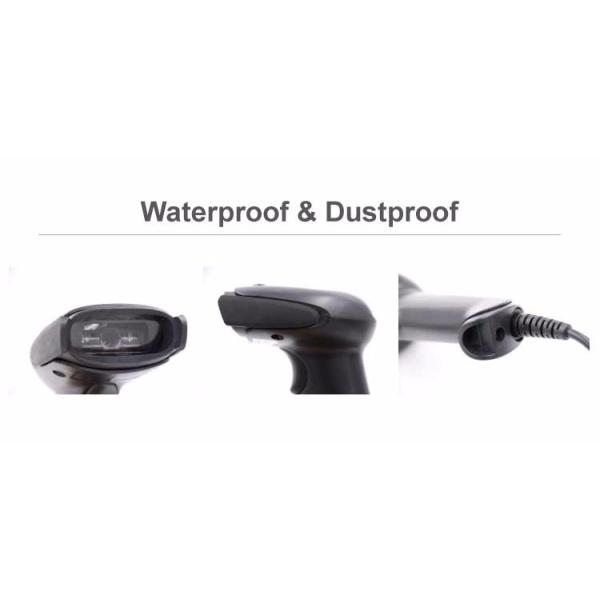 Escaneador de código de barras Android de digitalização rápida com leitor de código de barras de imagem CCD de alta resolução