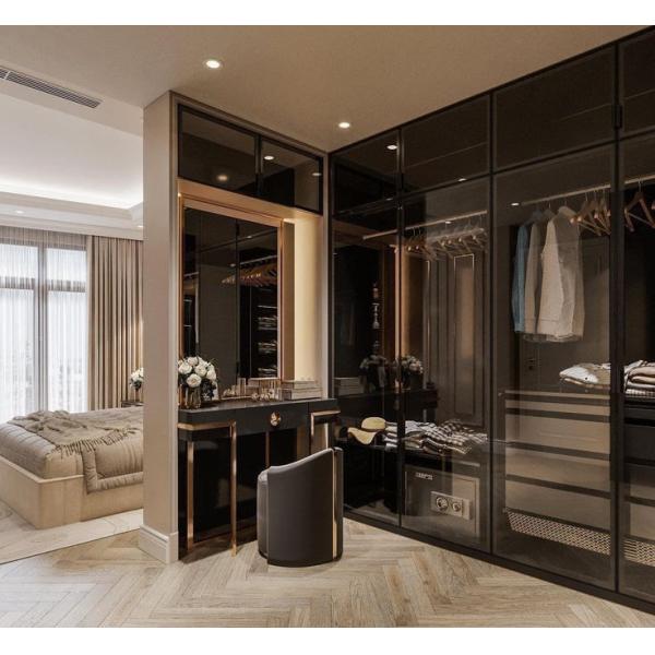 Modern Design Furniture Closet Set Pop Style Luxury Custom Storage Bedroom Wardrobe