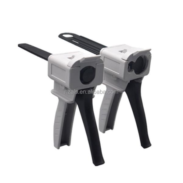 Dual Cartridge Caulking Gun for Dentistry 50ml 10 1 AB Dispensing Gun Corian Adhesive Solid Surface Dental Silicone Gun