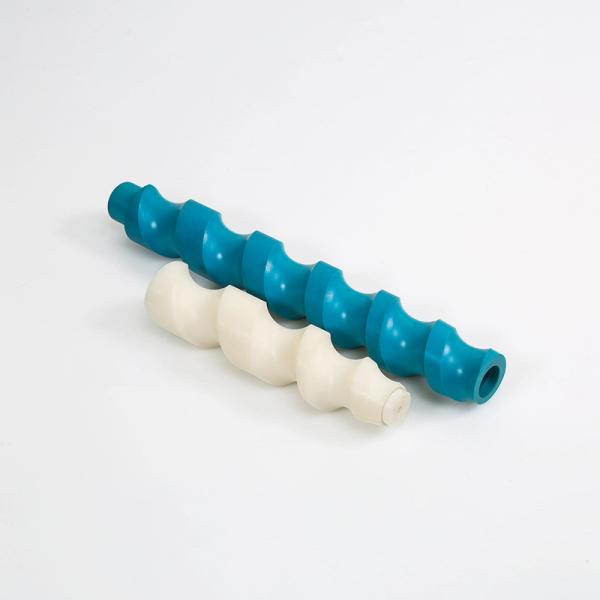 製造 カスタム食品グレードコンベヤー 柔軟なスピラルアグア Upe Hdpe Pp Uhmwpe Pom ナイロンスクリュー プラスチックアグア Cnc Pars マシン 操作が簡単なスクリューコンベヤー
