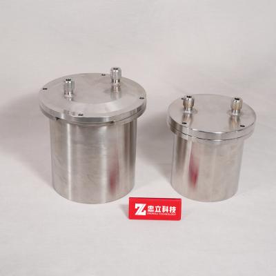 Gas Tight Ball Mill Container Ceramic Grinding Jar For Argon Nitrogen Atmosphere Milling