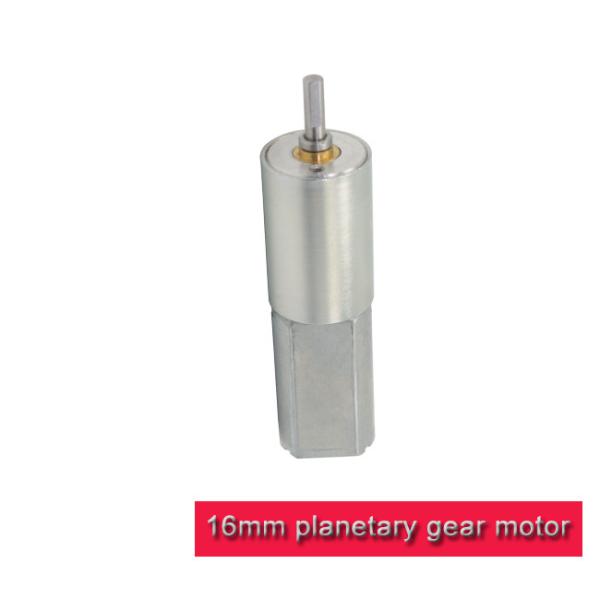 16PA050 Micro DC Gear Motor , 3v 6v 12v Robot Planetary Gearbox Diameter 16mm