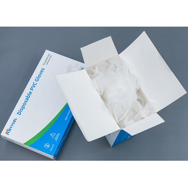 4.07g 0.12mm Disposable Pvc Vinyl Examination Gloves