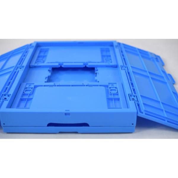 plastic collapsible crate plastic stackable crates folding boxs with lids