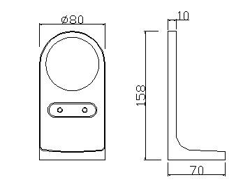 DC12V Wall Corner Mounted LED Under Cabinet Light with Touch Sensor Product Weight 0.15kg