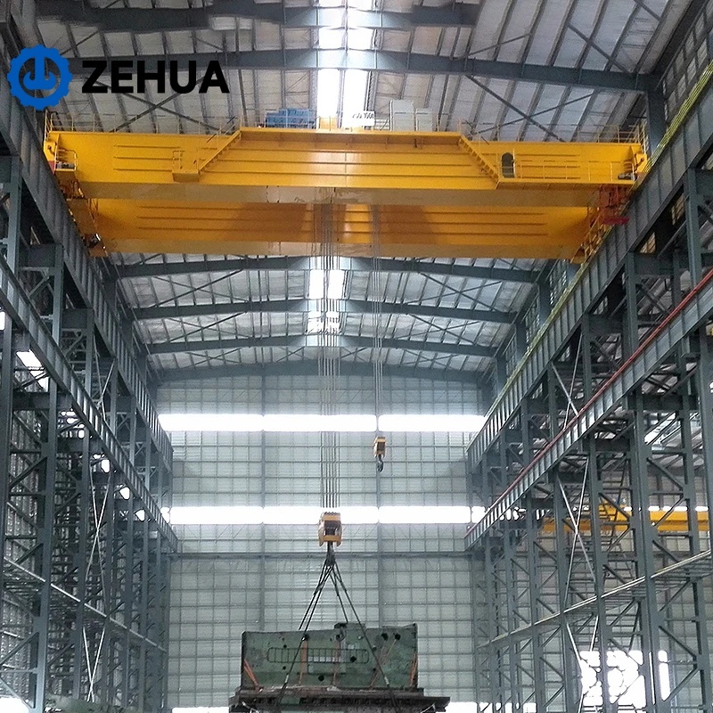 Zehua Double Row Trucks European Model Type Crane Mg Double Girder Overhead Crane