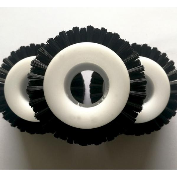 Round Nylon Brush Wheel For Mechanical Cleaning Dust Removal