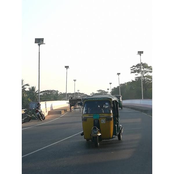 Energy Saving Solar Yard Lamps Bridgelux 210lm/W With 50000hrs Lifespan