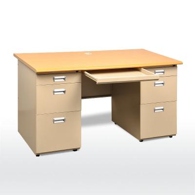 I Shaped 0.6mm 1600mm Length Modern Office Table
