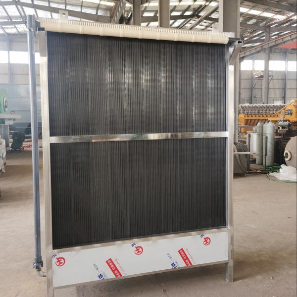 SS304L Rack Membrane Bioreactor System For Sewage Treatment 0.1um Hollow Fiber