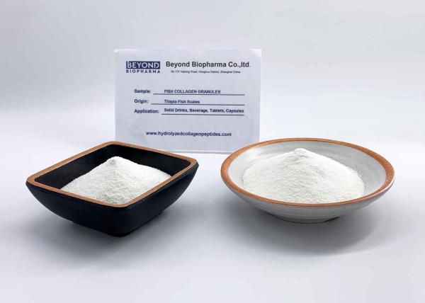 White Marine Fish Collagen Powder , Collagen Proteins Of Double Fish