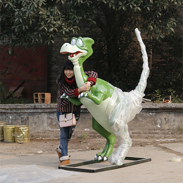 Fiberglass Animal Molds 3D Prototype Mold Life Size Dinosaur Life Size Fiberglass Statues