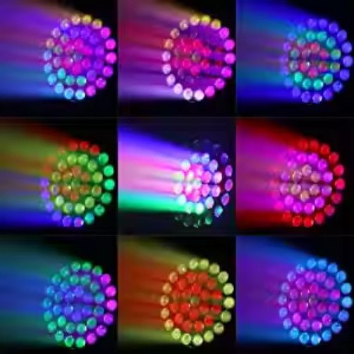 Wash Zoom  Moving Head Wash Light LED RGBW 4in1 For Wedding Events