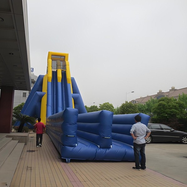 Largest PVC Inflatable Water Slide for Adults for Summer Outdoor Fun and Safe to Use in Schools