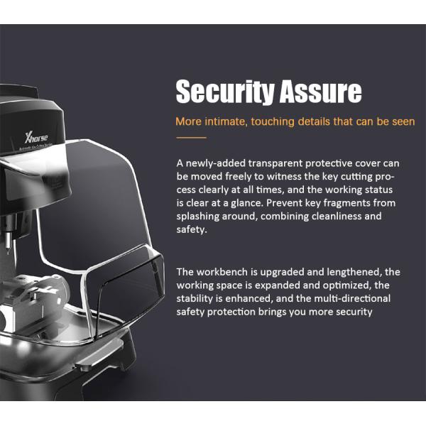 Xhorse Dolphin II XP-005L XP005L Key Cutting Machine with HD Screen & Built-in Battery