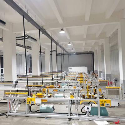 Máquina de fabricação de persianas de honeycomb semiautomática profissional com tensão personalizável