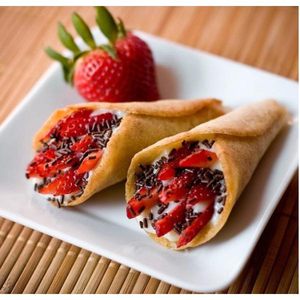 Double Crepe Machine Ss Commercial Catering Equipment Electric Crepe Maker