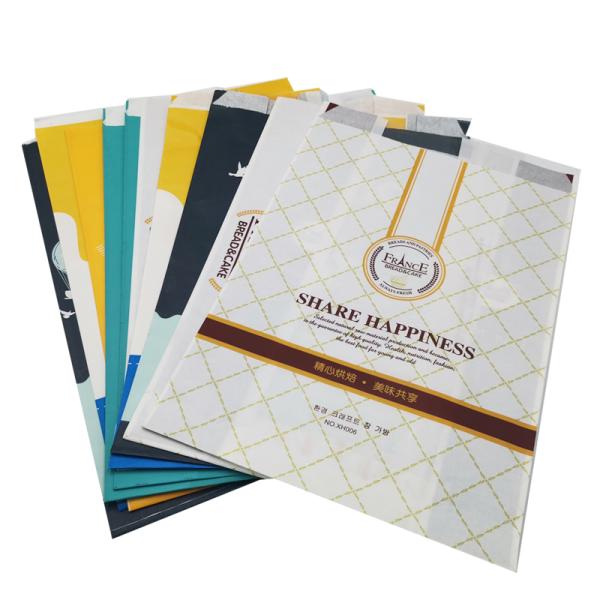 Смещенные бумажные мешки хлеба PrintingWhite с сумками пекарни SGS окна упаковывая