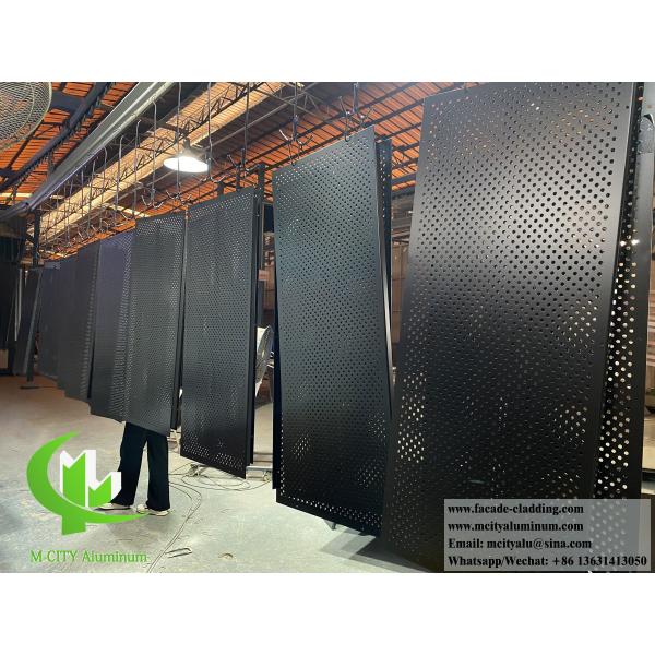 Powder Coated Aluminum AC Cover with Customizable Patterns and 1500x5000mm Max Size for Air Conditioner