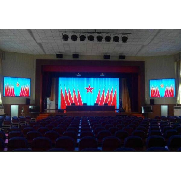 Full Color P4.8 Indoor Advertising LED Display 500*1000mm For Transportation