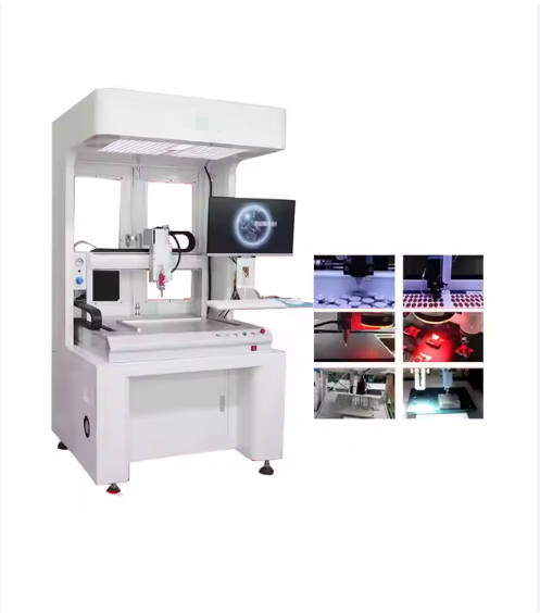 High-Speed Visual Dispensing System with AI-Controlled Software for Precise Adhesive Application
