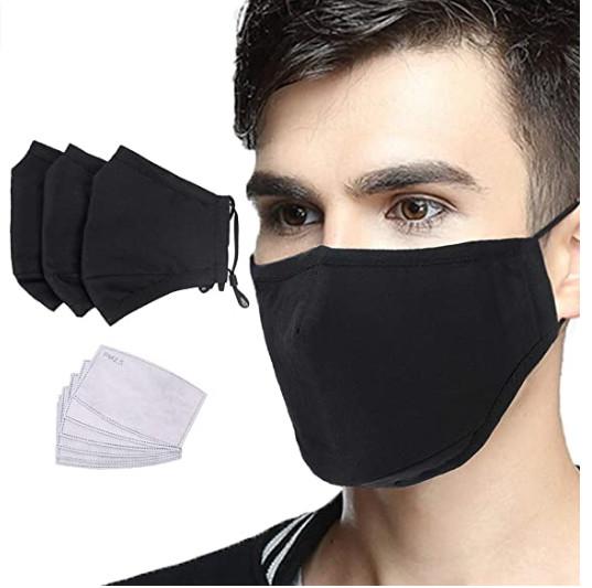 Pm 2.5 Protection Cotton Dust Proof Face Mask Cute Fashion Customized Design