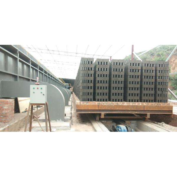 Полностью автоматизированная туннельная печь для изготовления кирпичей 100000 в день