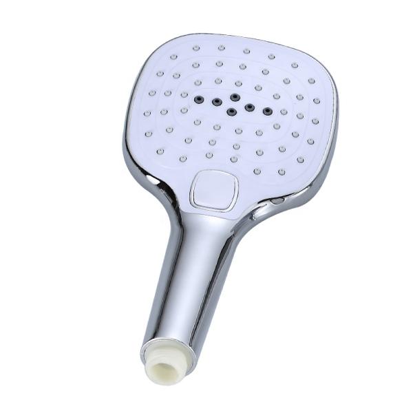 Strong bathroom showerhead massage shower head handheld multi pressure button hand shower head