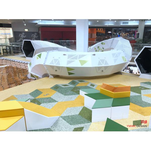 Outdoor Combination Slide Amusement Equipment for Play and Decoration Stainless Steel