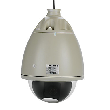 6 Inch H.264 IP Speed Dome Camera with 1/4 Sony CCD(27X Optical Zoom)