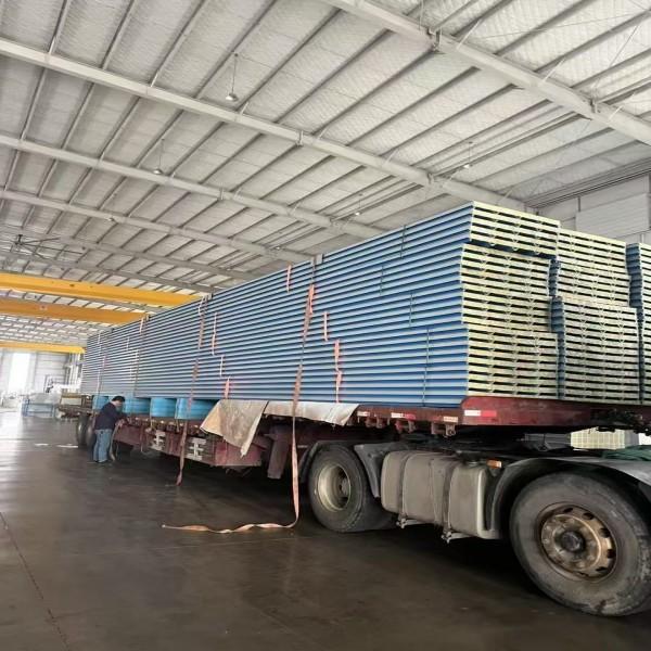 Lightweight Steel Prefabricated Construction House Industrial Design Excellent Seismic Resistance Prefab Building for Warehouses