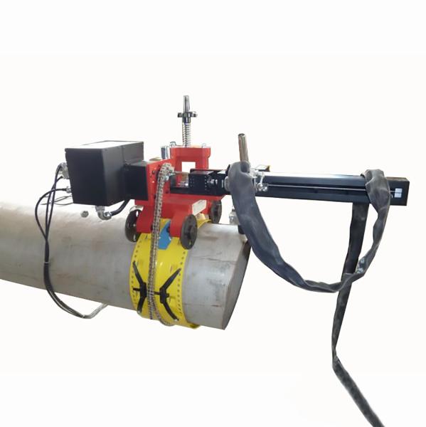 SERVO MOTOR High Frequency CNC Plasma Pipe Cutting Machine/Orbital Pipeline Cutter 507*460*800mm