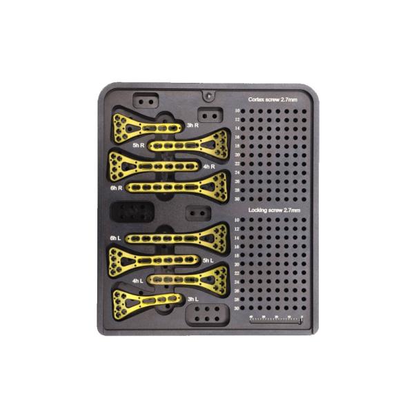 Stainless Steel / Titanium Medical Orthopedic Locking Plate Distal Radius Multi-Axial Implants