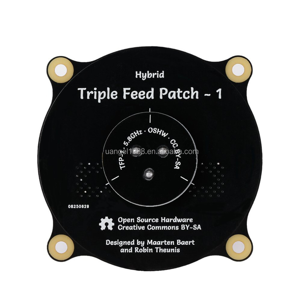 5.8Ghz Triple Feed Patch Antenna SMA Directional Circularly Polarized