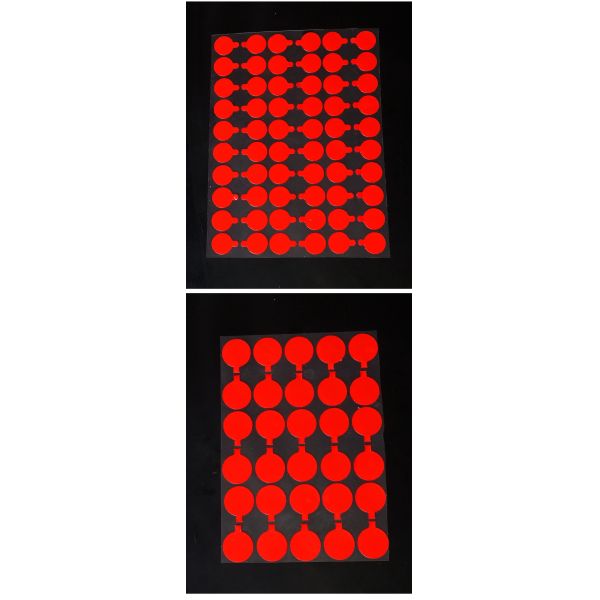 Custom DIY Model Strong Adhesive Round Acrylic Dot Tape Double-Sided Transparent No Trace Paper Die-Cut