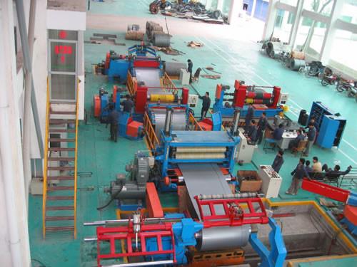 Machine à découper en acier entièrement automatique 120 m/min Capacité 20 tonnes