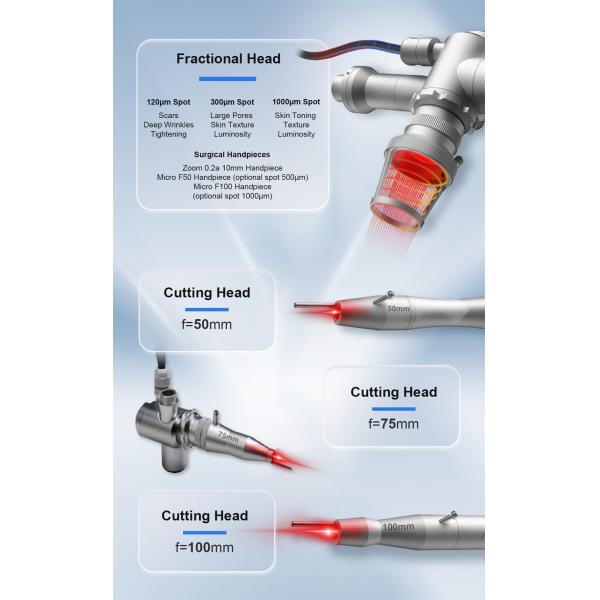 Машина лазера Laser/Co2 самого нового СО2 Protable частичная хирургическая медицинская
