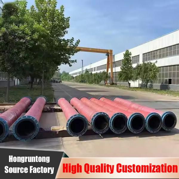 10000 Psi 40 ft Armored Hose Composite Rubber Outer Cover 30 Years Service Life
