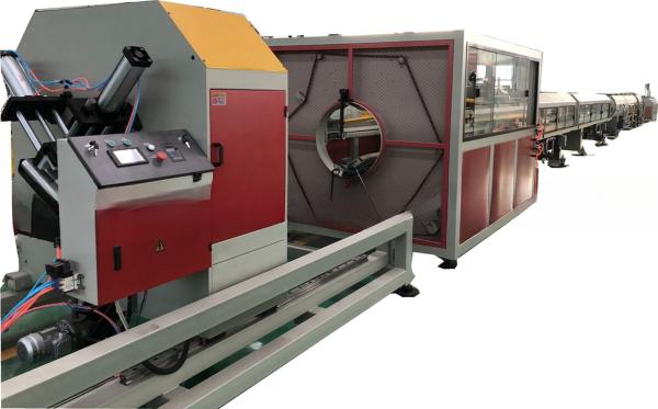 Extrudeuse de tuyaux en PVC HDPE 1500 kg/h Machine de fabrication de tuyaux PPR